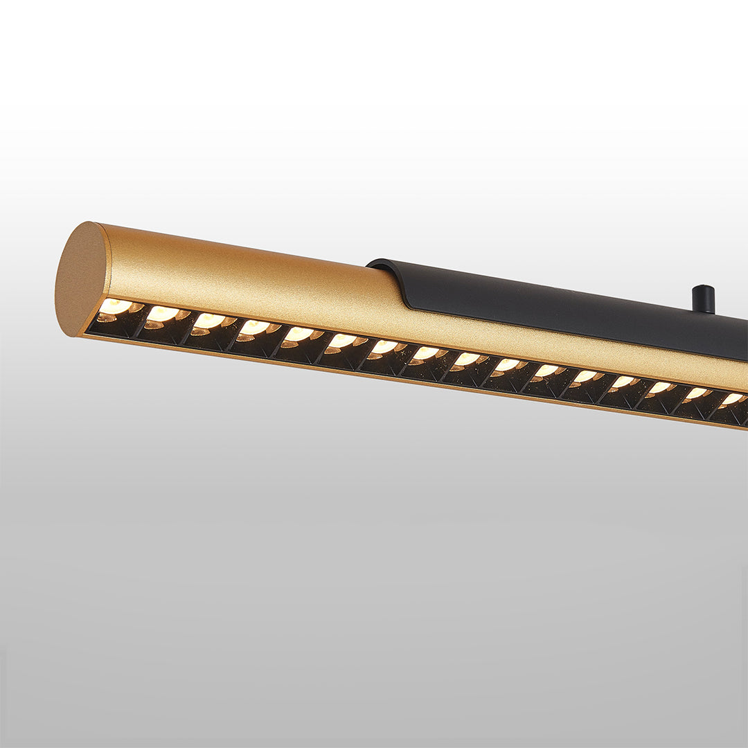 Dual-Head Linear LED Pendant