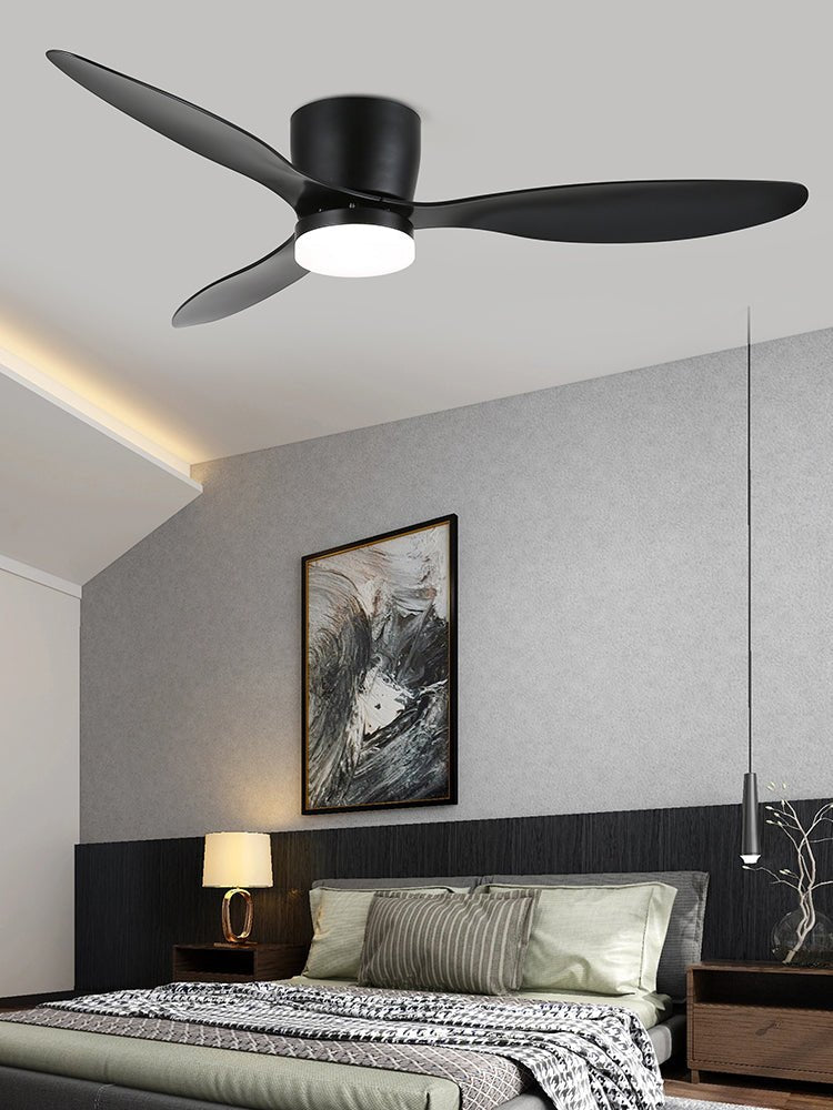 Aerodynamics Ceiling Fan with Light