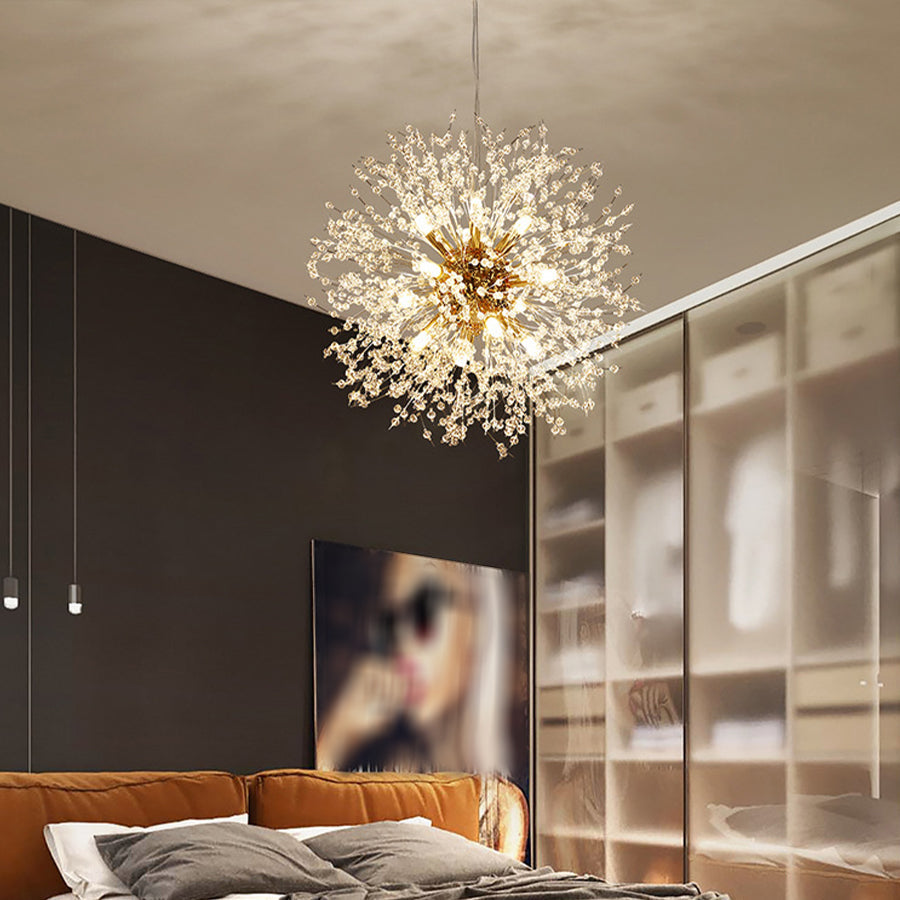 Chandelier Vintage LED Sculptural Branch Dining Room Tree Pendant