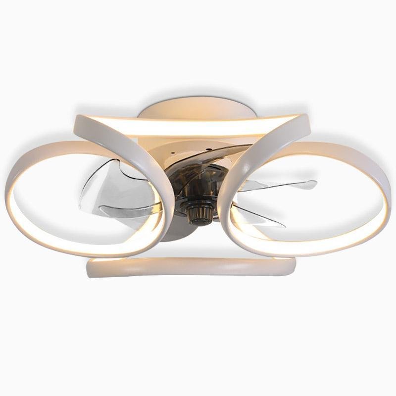 Flower LED Ceiling Fan with Light