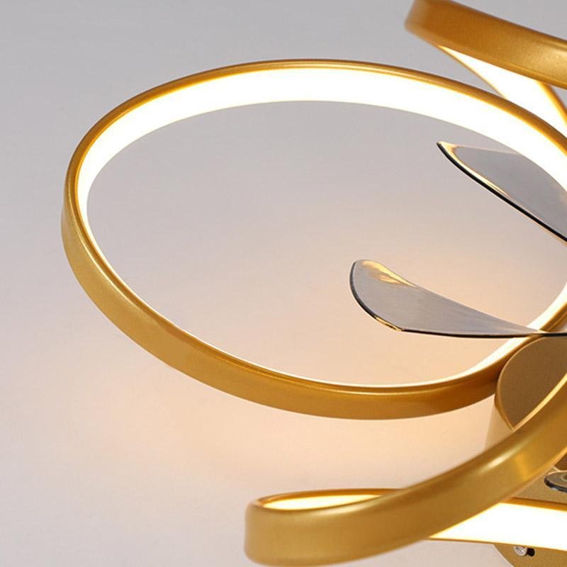 Flower LED Ceiling Fan with Light