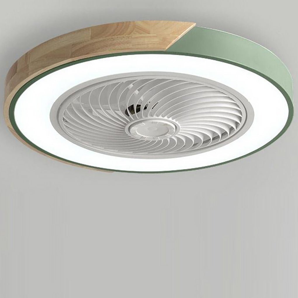Bladeless Ceiling Fan with LED Light