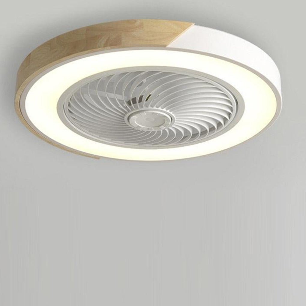 Bladeless Ceiling Fan with LED Light