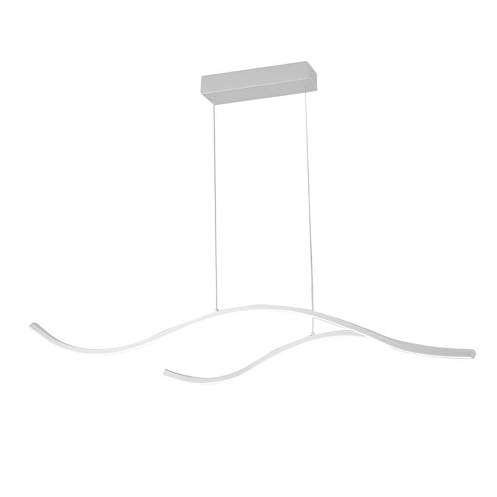 Wave LED Linear Chandelier