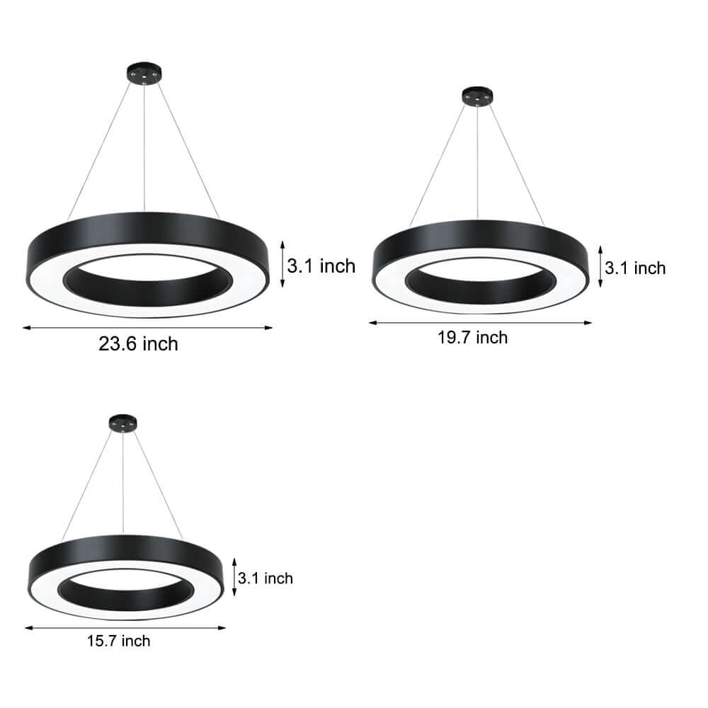 Modern LED Ring Chandelier