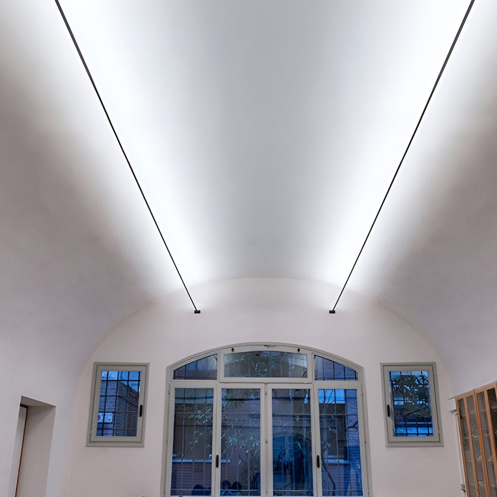 LED Bar Light Modern Rotatable Linear Strip Ultra-Thin Steel Ceiling