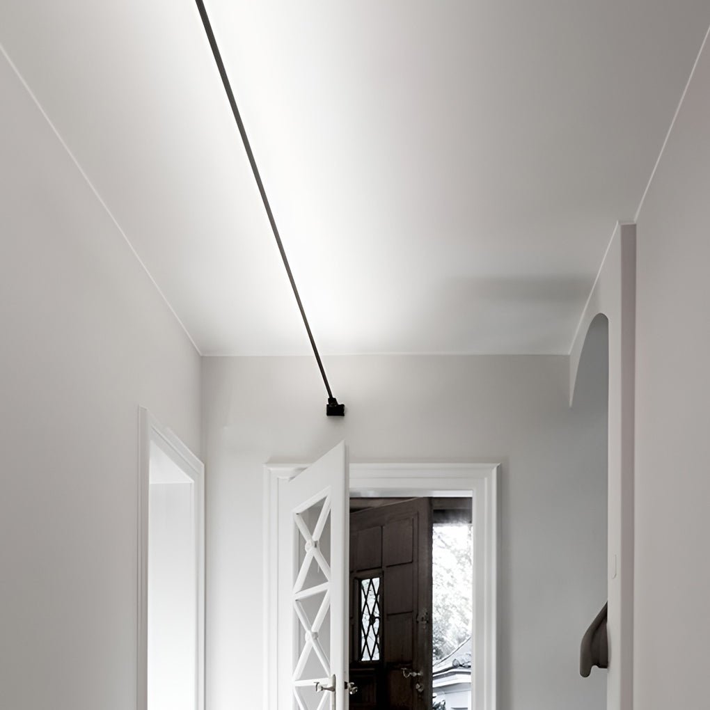 LED Bar Light Modern Rotatable Linear Strip Ultra-Thin Steel Ceiling