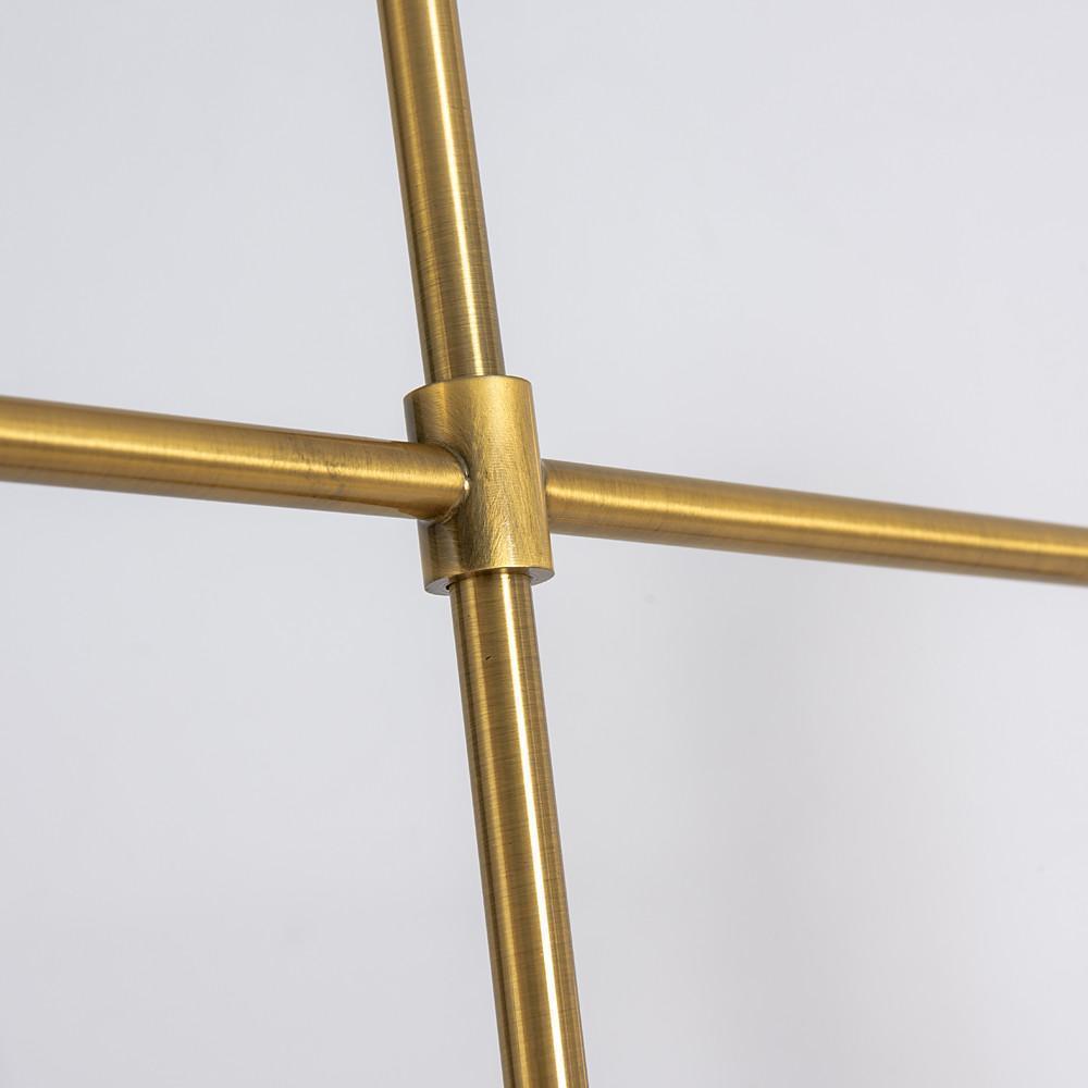 Pendant Light Modern 12-Light Adjustable Sculptural Gold Black Ceiling