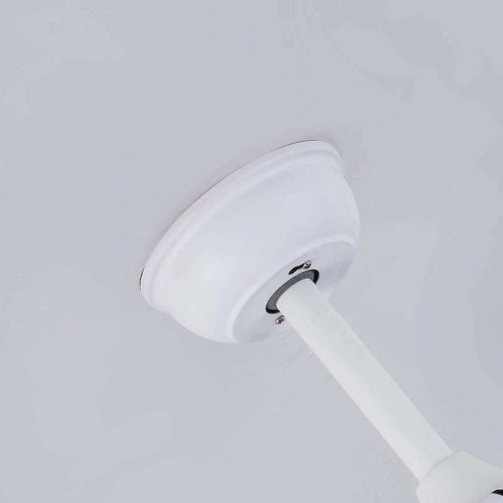4-Blade Retractable Ceiling Fan with LED Light