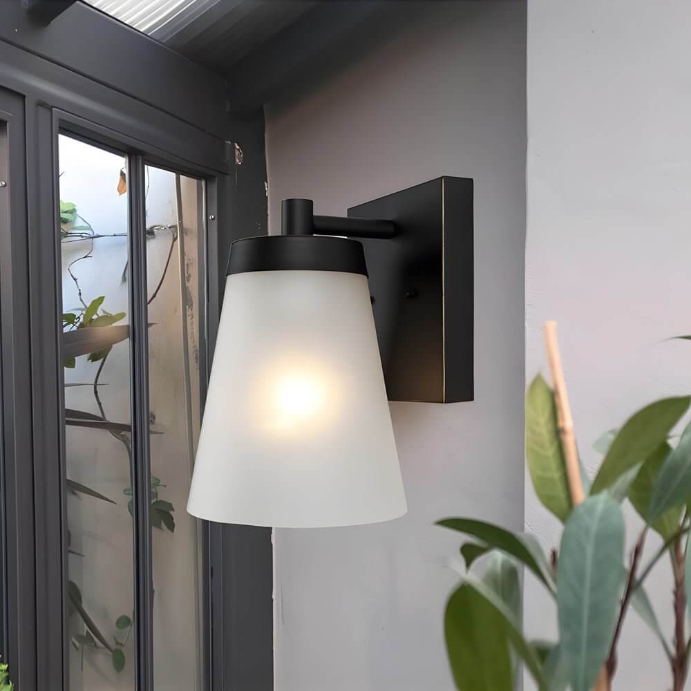 Outdoor Wall Sconce Smart Motion Sensor LED Waterproof Retro Lantern