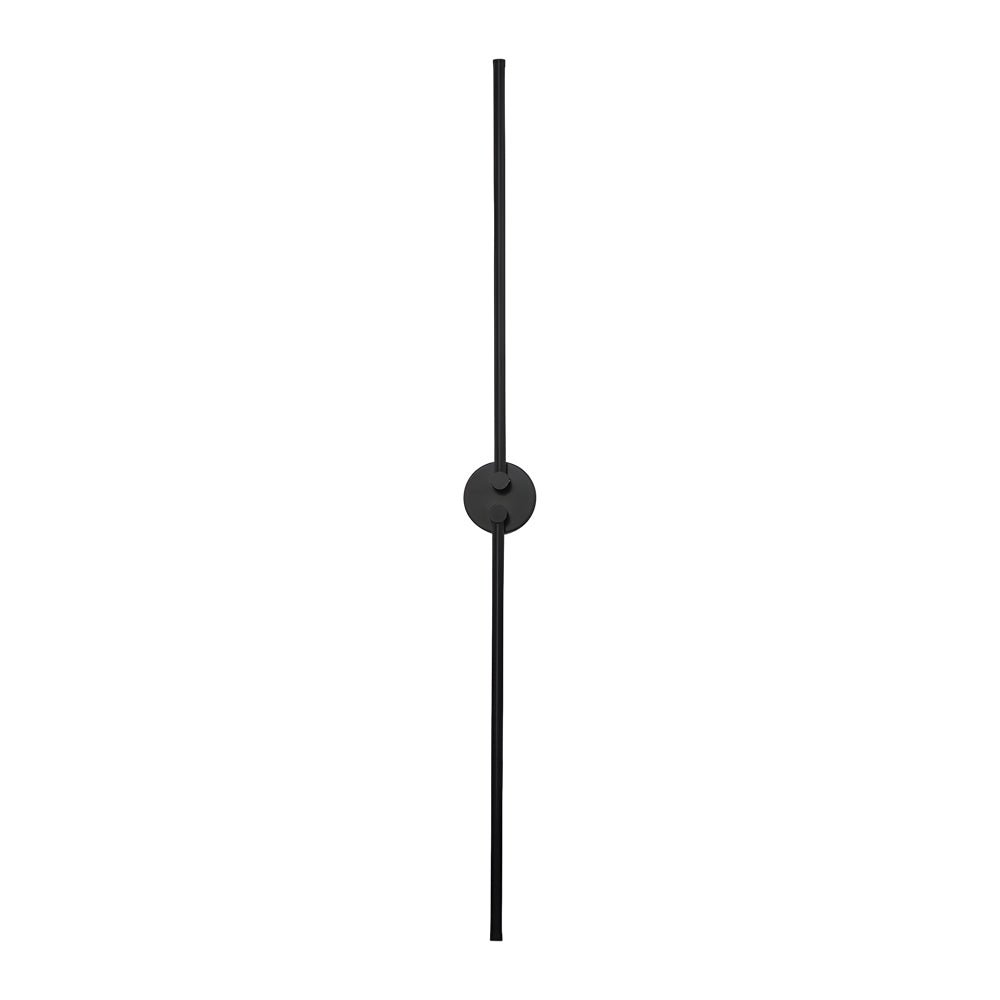 Wall Sconce Modern Rotatable Linear LED Black Bedroom Reading Light