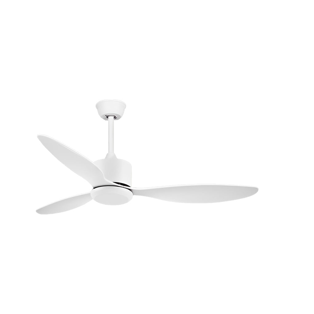 3-Blade Modern Ceiling Fan with Dimmable LED Light & Remote