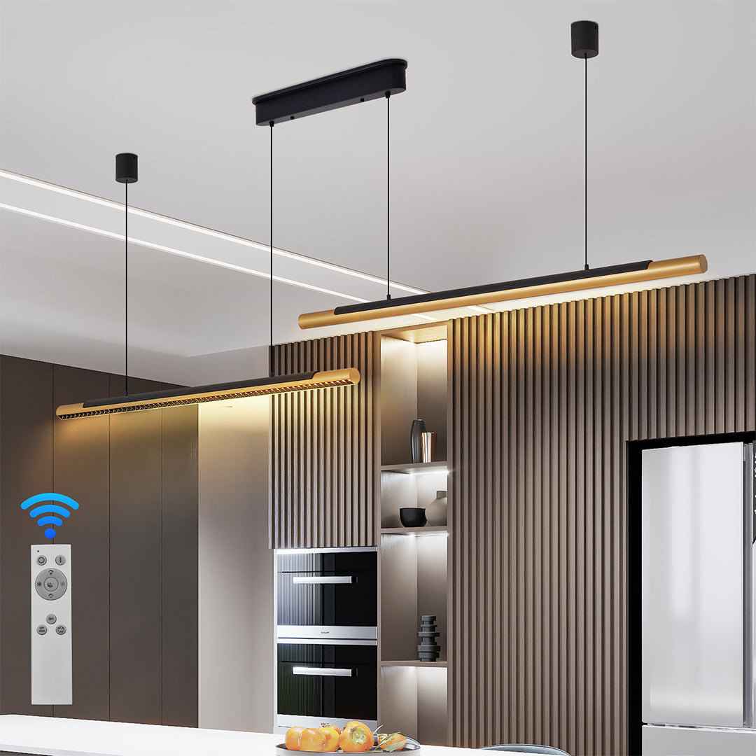 Dual-Head Linear LED Pendant