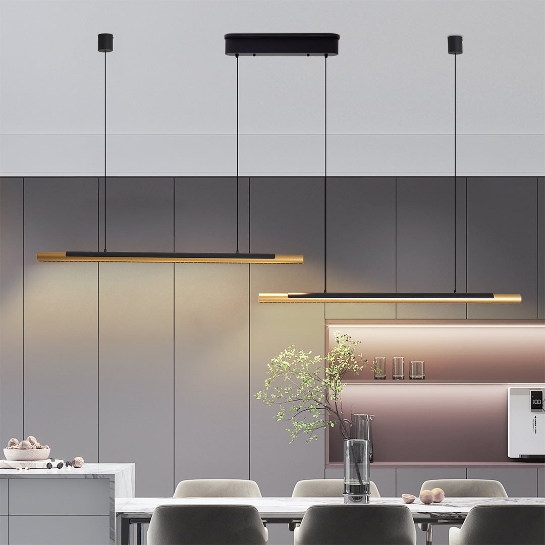 Dual-Head Linear LED Pendant