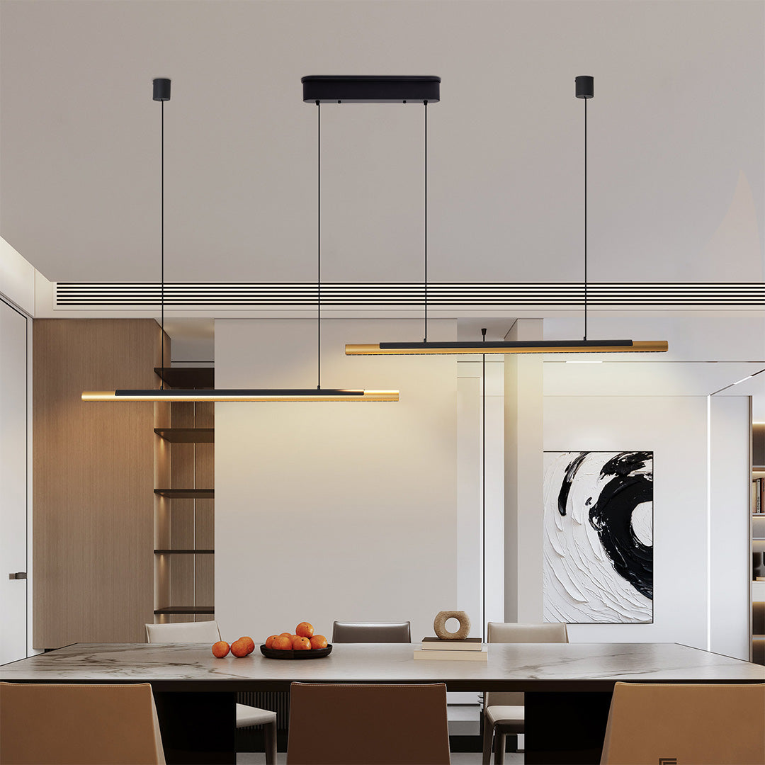 Dual-Head Linear LED Pendant