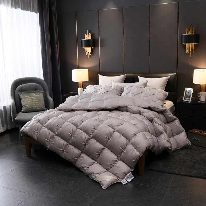 Gray Goose Down Comforter