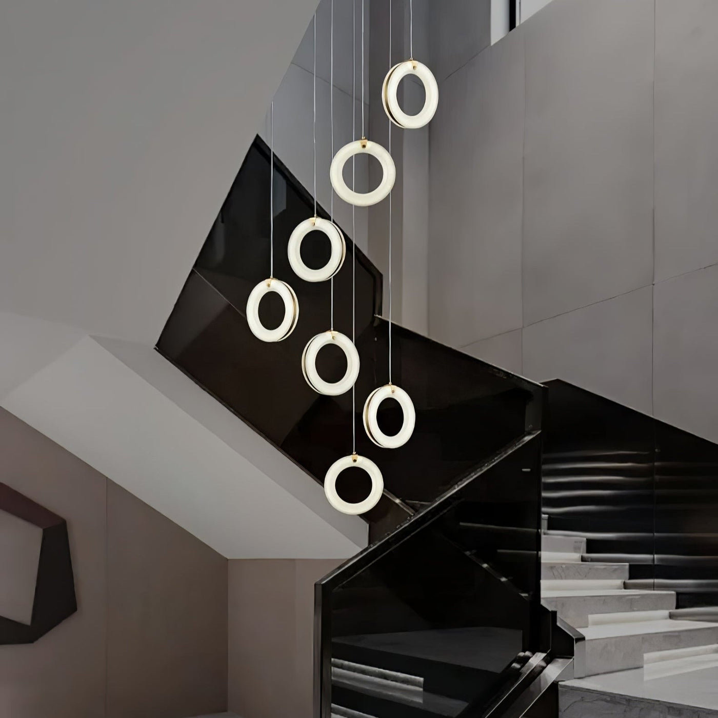 Alabaster Ring Alabaster Pendant Light