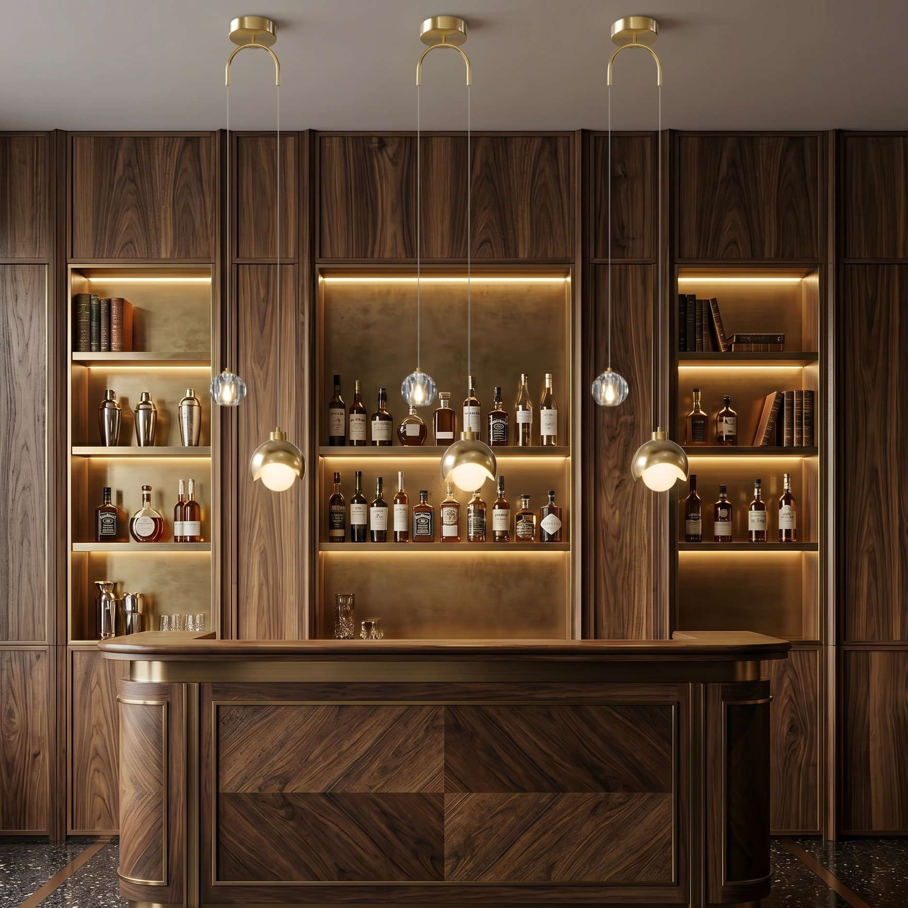 Nordic Luxury Crystal LED Chandelier