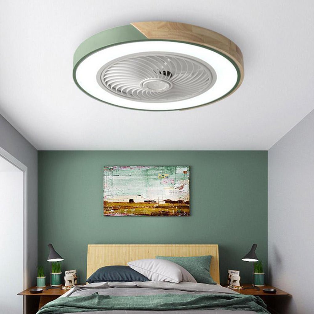 Bladeless Ceiling Fan with LED Light