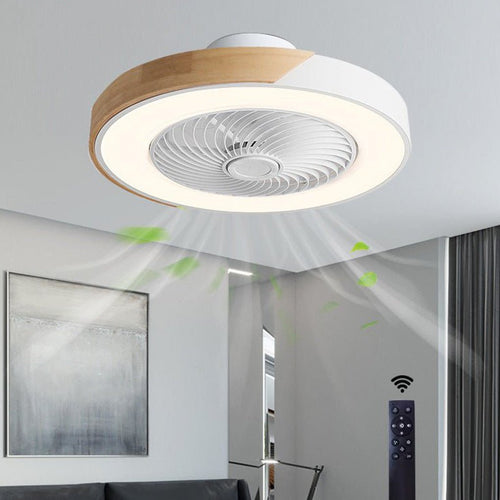 Bladeless Ceiling Fan with LED Light