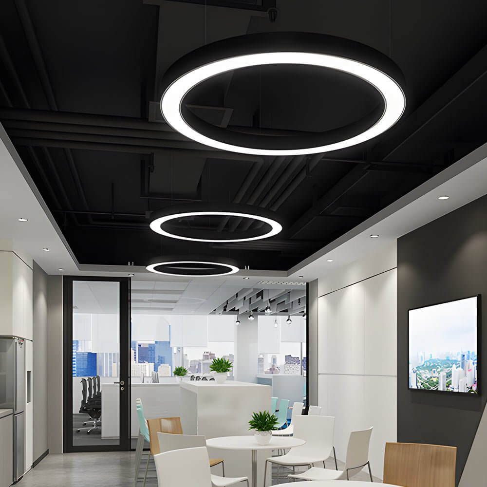 Modern LED Ring Chandelier