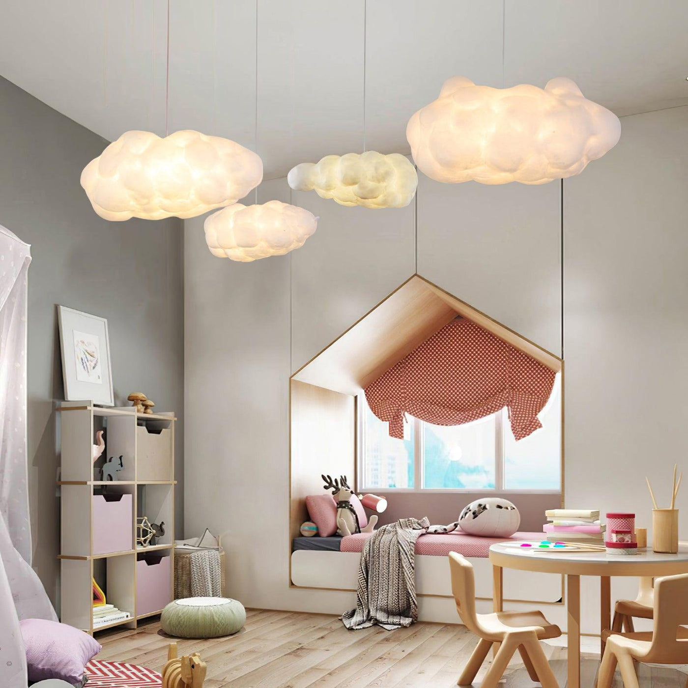 Cloud Cluster LED Pendant