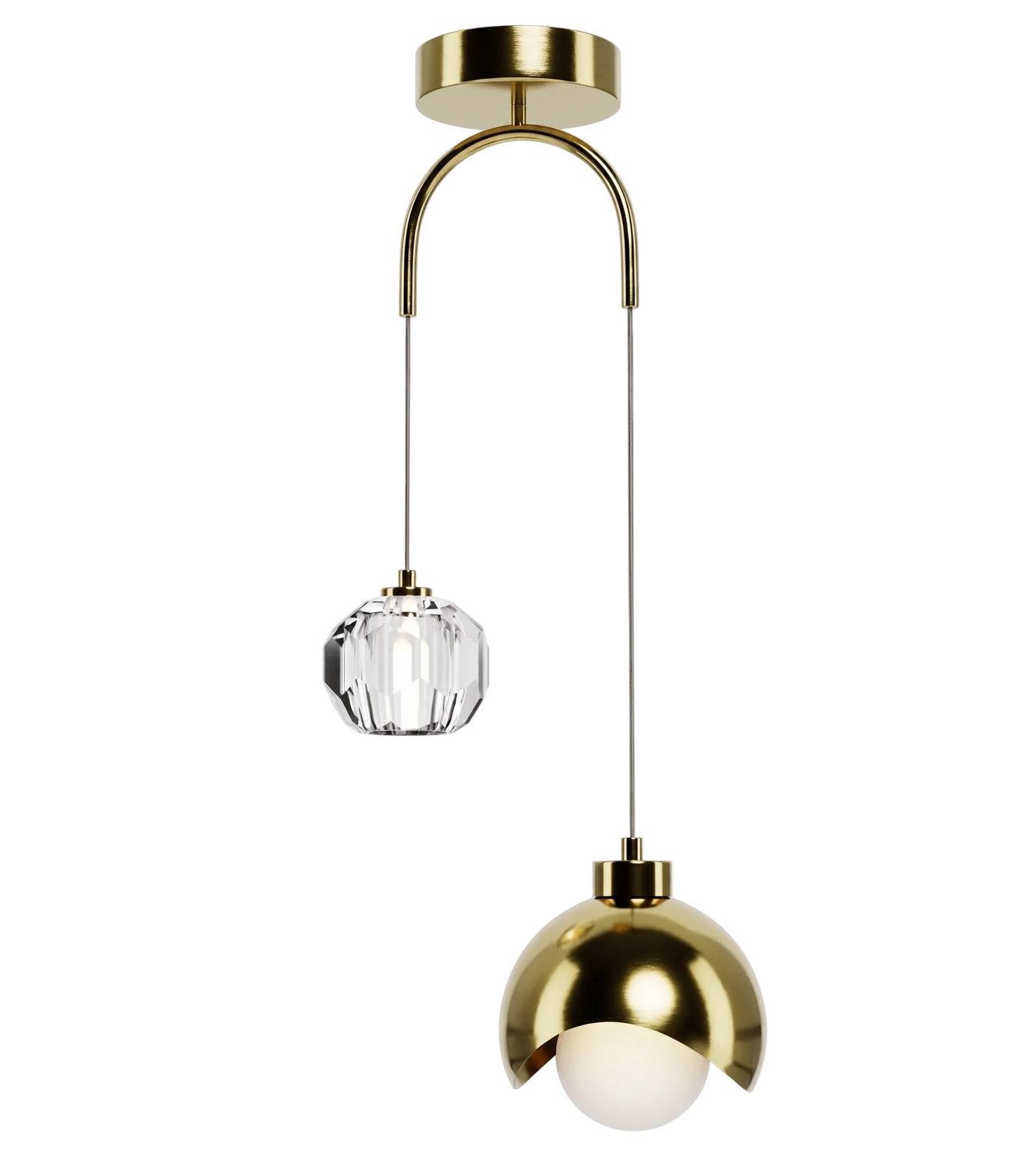 Nordic Luxury Crystal LED Chandelier