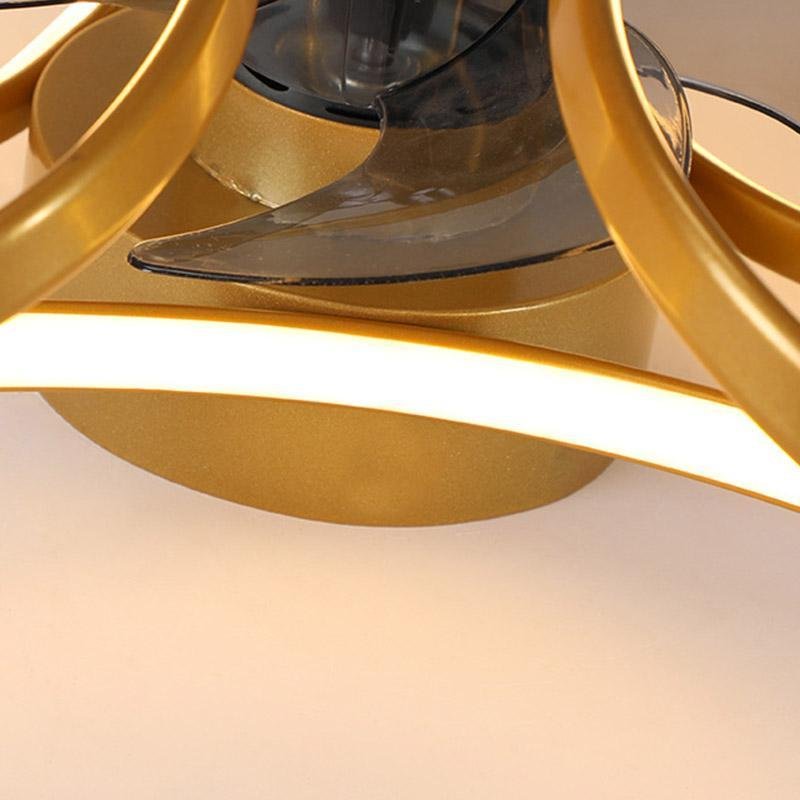 Flower LED Ceiling Fan with Light