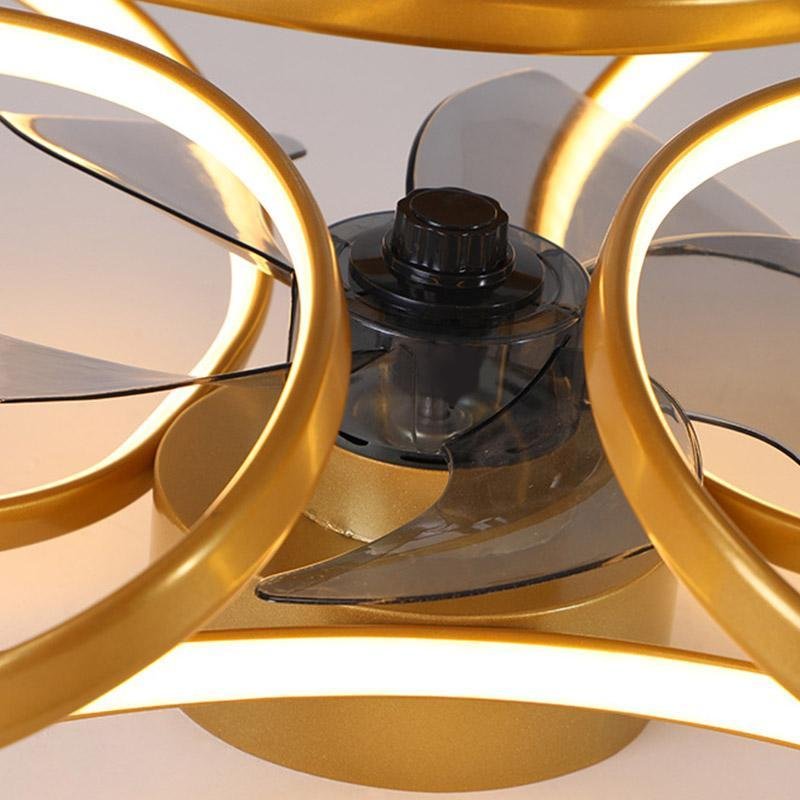 Flower LED Ceiling Fan with Light