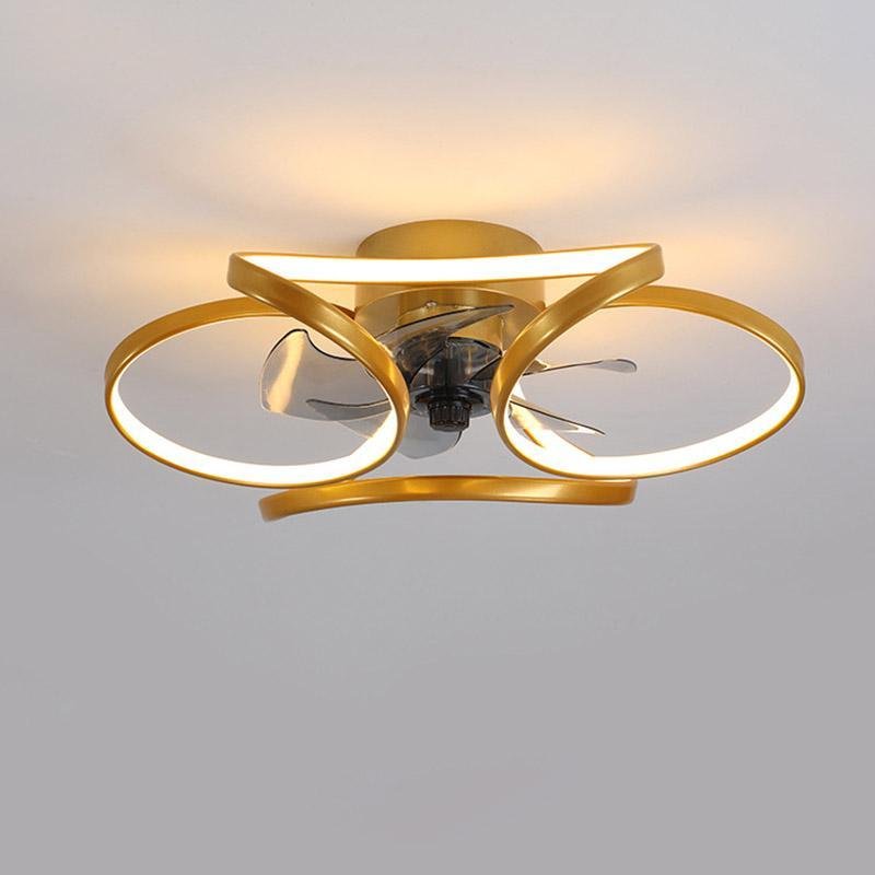 Flower LED Ceiling Fan with Light