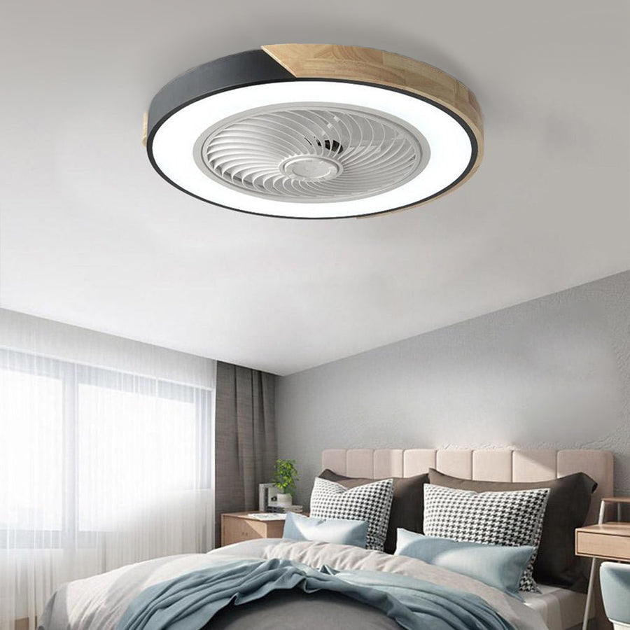Bladeless Ceiling Fan with LED Light