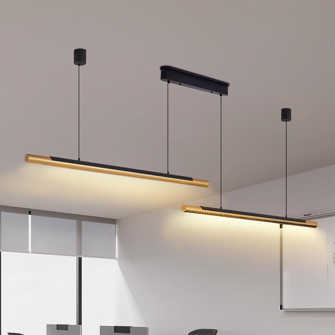 Dual-Head Linear LED Pendant