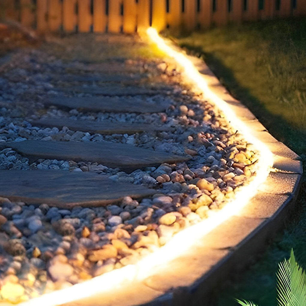 LED Strip Lights Outdoor Waterproof Stair Step Recessed Flexible Tape