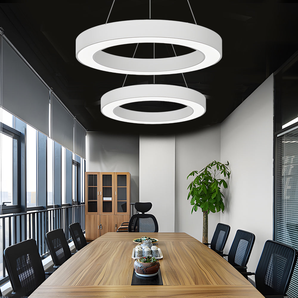 Modern LED Ring Chandelier